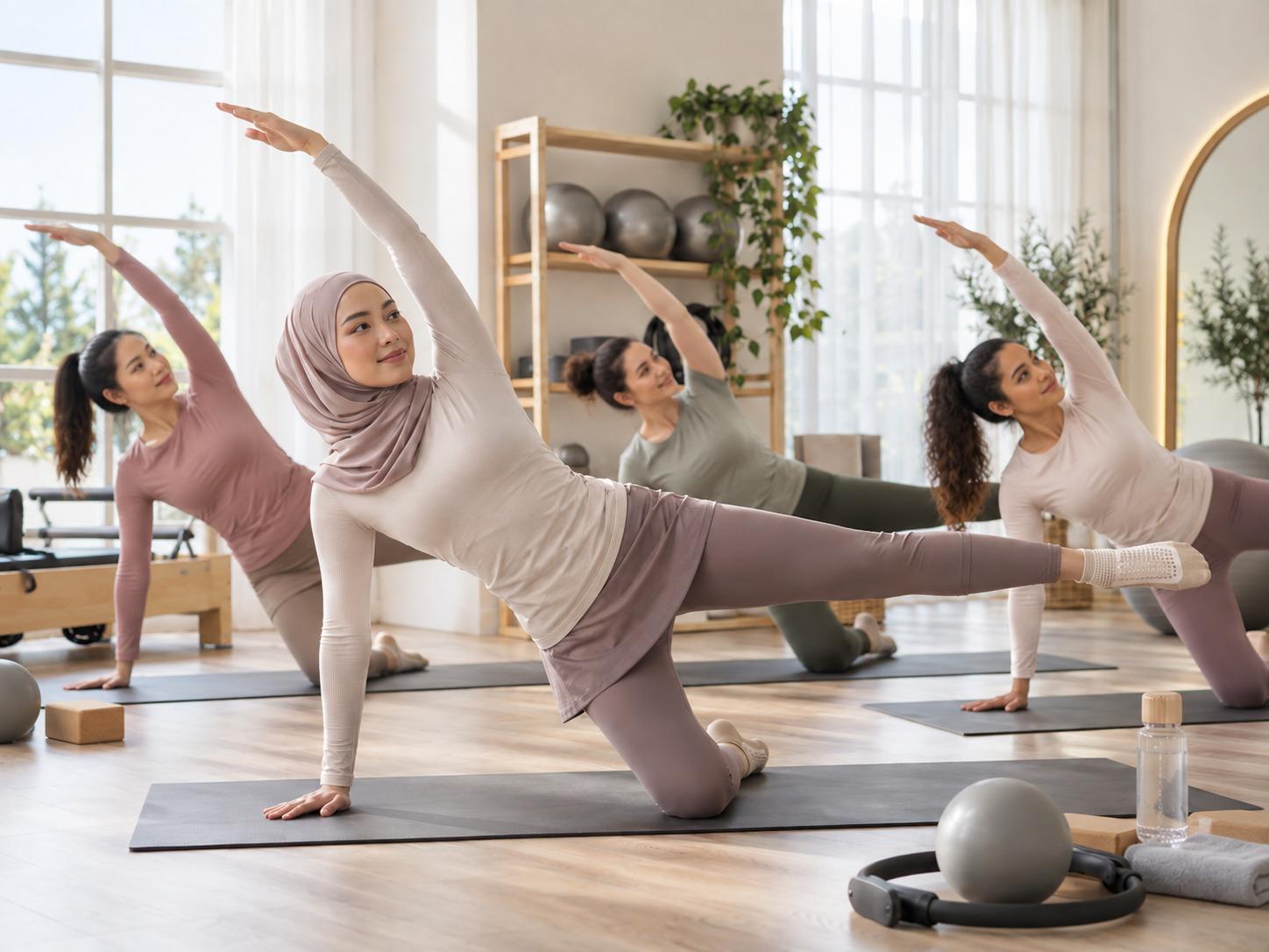 Gerakannya Kalem, Manfaatnya Besar: Pilates Makin Diminati Perempuan