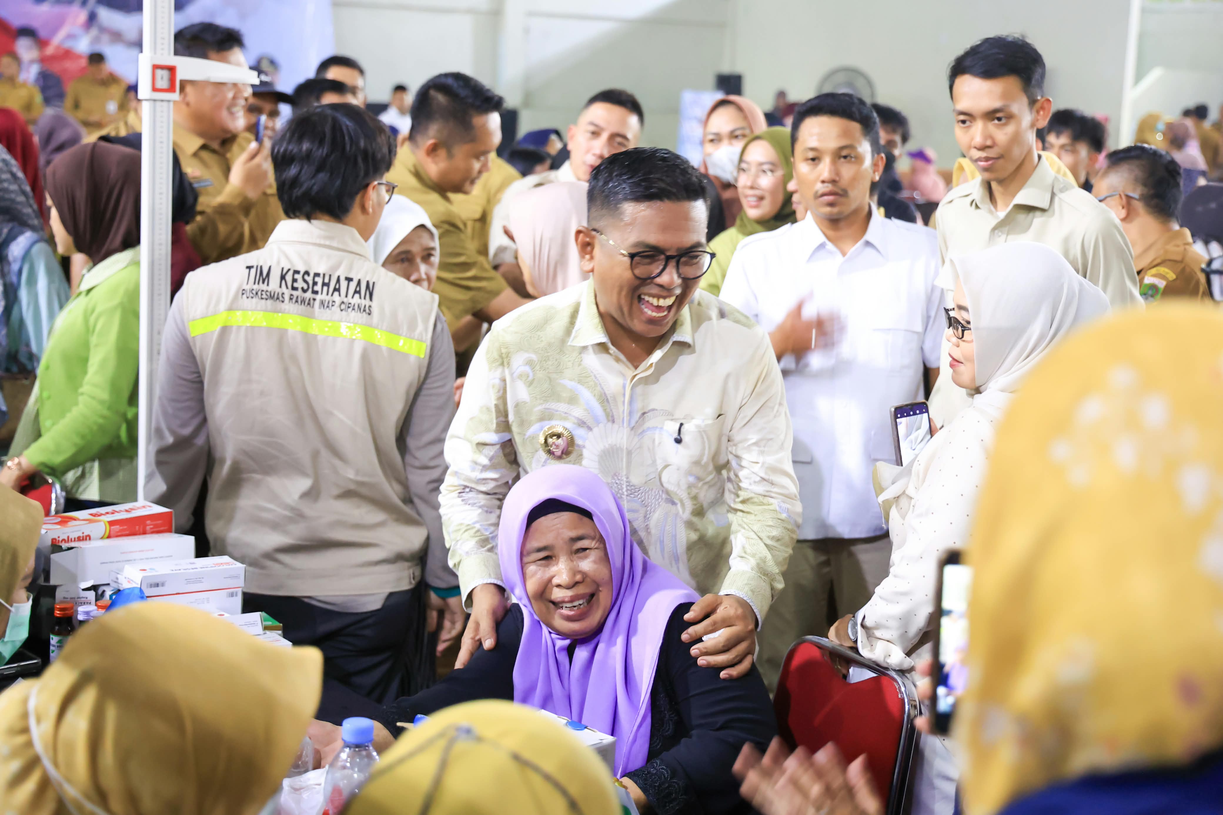 Cek Kesehatan Gratis di Lebak Sasar 500 Warga, Gubernur Banten Ajak Masyarakat Peduli Kesehatan