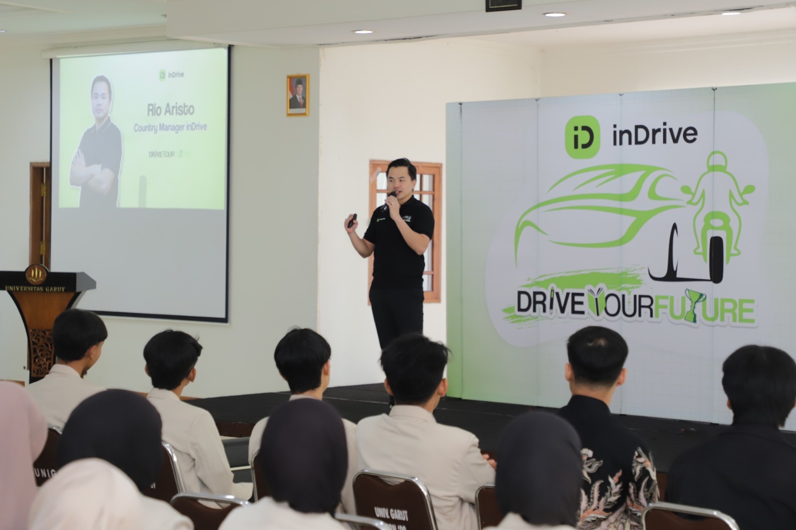 Sambutan Meriah di Garut, inDrive Ajak Mahasiswa Bangun Budaya Berkendara Aman