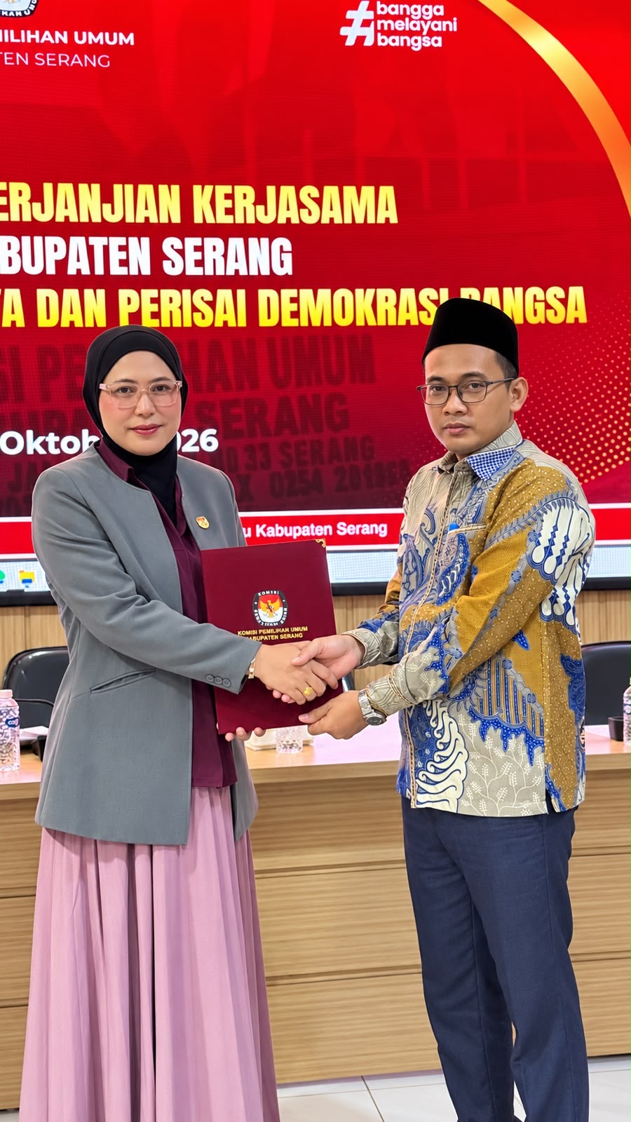 UNBAJA dan KPU Kabupaten Serang Perkuat Kolaborasi Pendidikan Demokrasi dan Literasi Kepemiluan