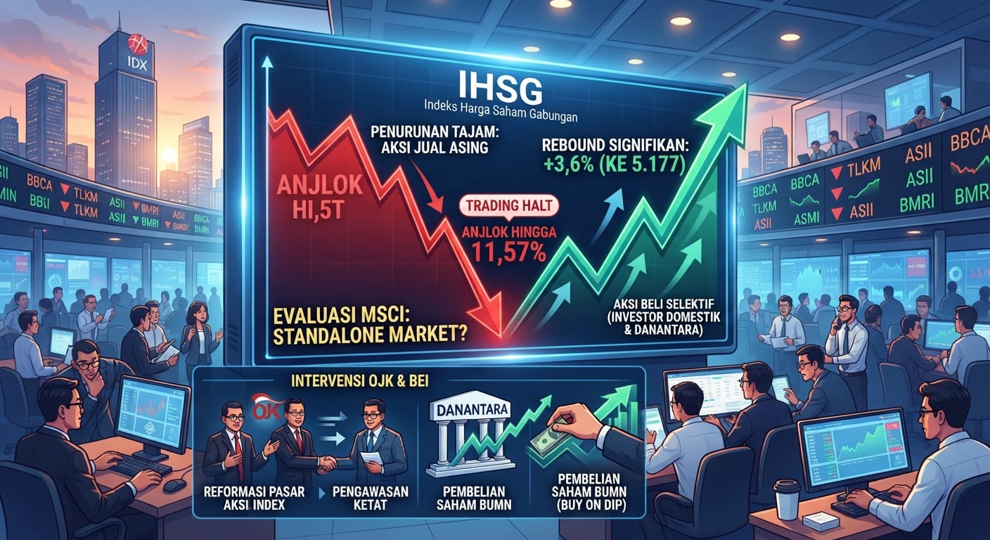 Kiamat Pasar Modal : IHSG Anjlok 40%, Indonesia Terancam Didepak Jadi 'Standalone Market'
